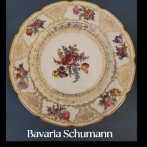 Schumann - Bavaria Empress Dresden Flowers Dinner Plate
